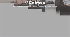 Desktop Screenshot of calspec.com.au